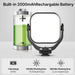 Ulanzi Vijim VL66 Adjustable LED Video Light with 360 Rotation Mount Bracket Rechargable DSLR SLR Mobile Portable Fill Light