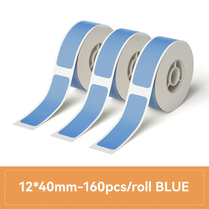 Niimbot Thermal Label Paper 3 Rolls/Set Waterproof Scratch-Resistant Tape Sticker for D110 D11 D101 H1 H1S Smart Label Printer