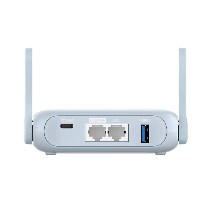 GL.iNet GL-MT3000 (Beryl AX) Wi-Fi 6 Wireless Travel Gigabit Router, Connect Public & Hotel Wi-Fi, Captive Portal, Cybersecurity