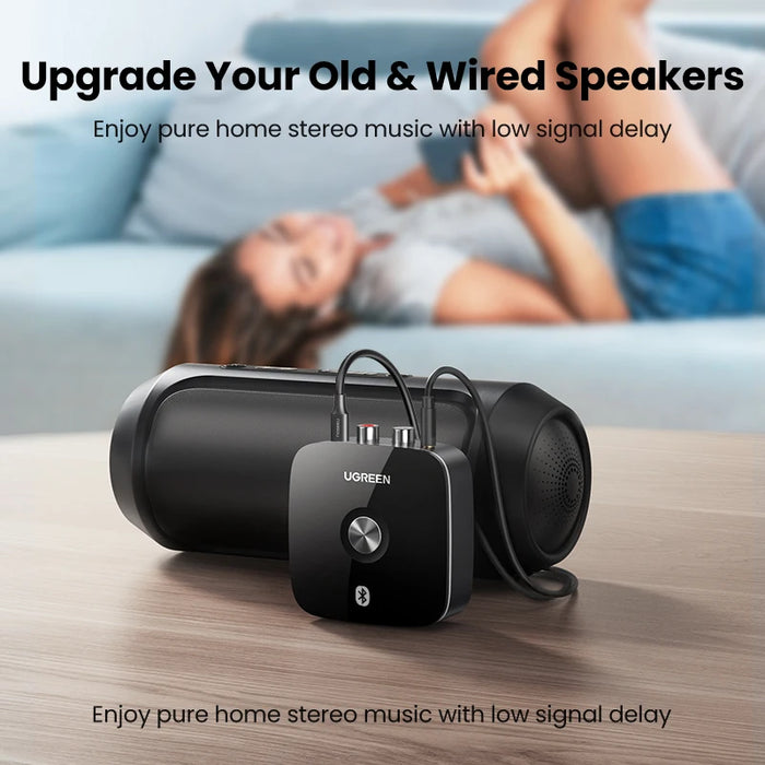 【RU special】 UGREEN RCA Bluetooth aptX HD Wireless For Speaker Earphones Adapter