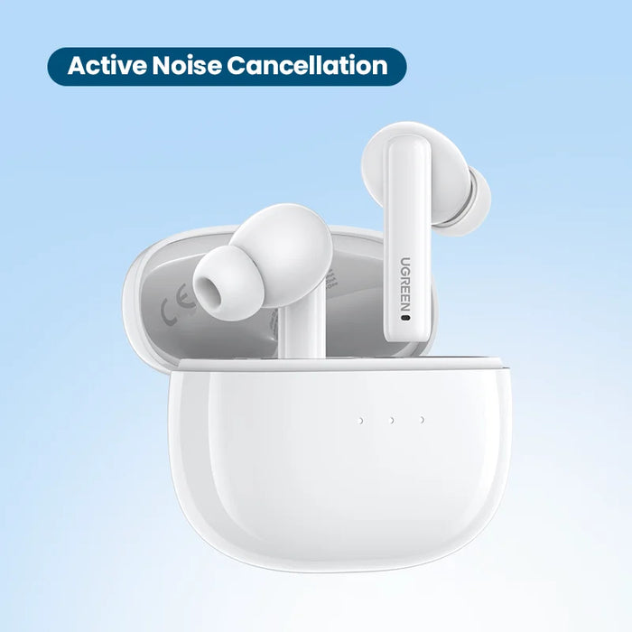 UGREEN HiTune T3 ANC Wireless TWS Bluetooth 5.2 Earphones Headset Active Noise Cancellation, in-Ear Mics Phone Earbuds