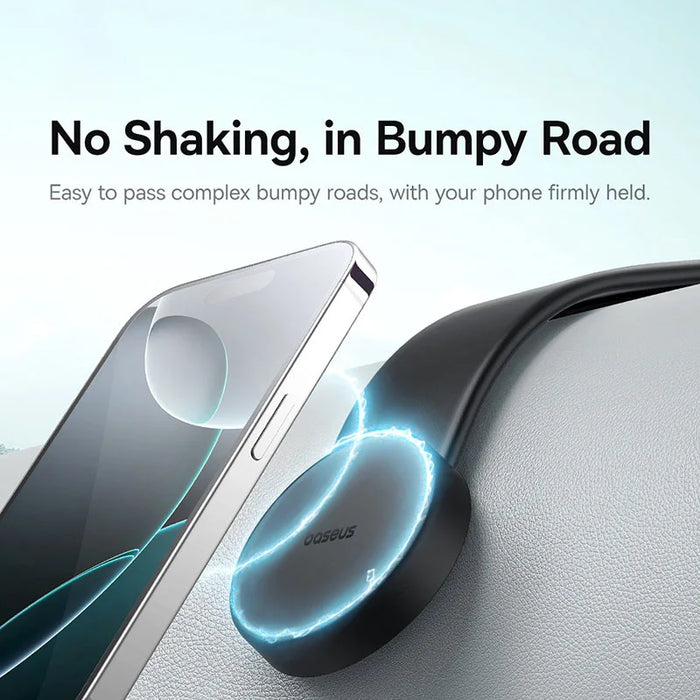 Baseus Magnetic Car Phone Holder Car Mount Center Dashboard Sticker Bracket For iPhone 16 15 14 13 12 Pro Max For Xiaomi Samsung