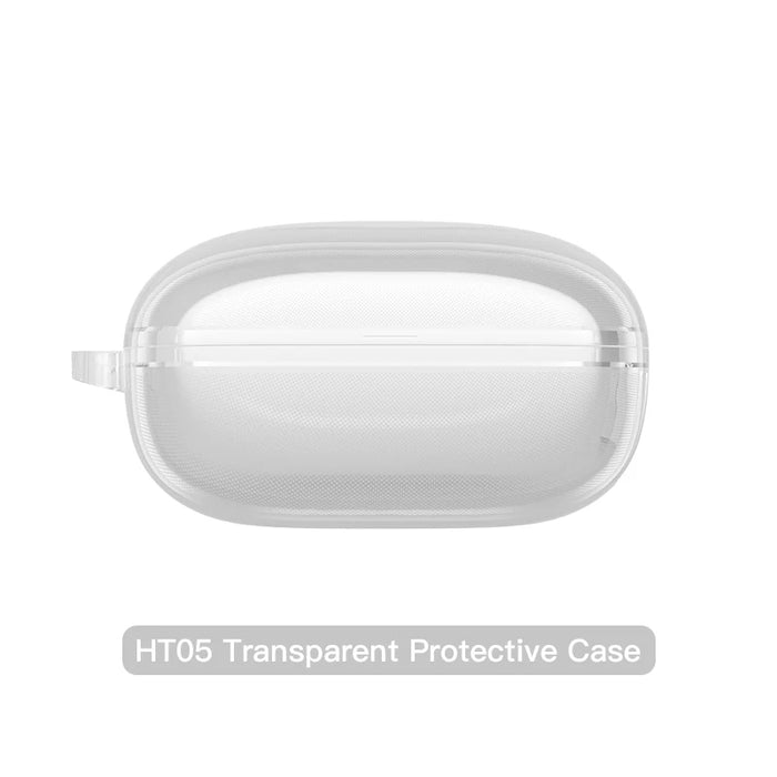 QCY HT05 Soft Sillicone Case HT10 MeloBuds Pro Wireless Earphones Storage Bag Headphones Protective Case Earbuds Cleaning Kits