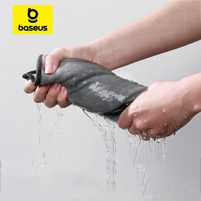 Baseus Car Wash Microfiber Towel Car Polishing Care Cleaning Towels Drying Washing Towel Thick Plush Fiber Car Cleaning Cloth