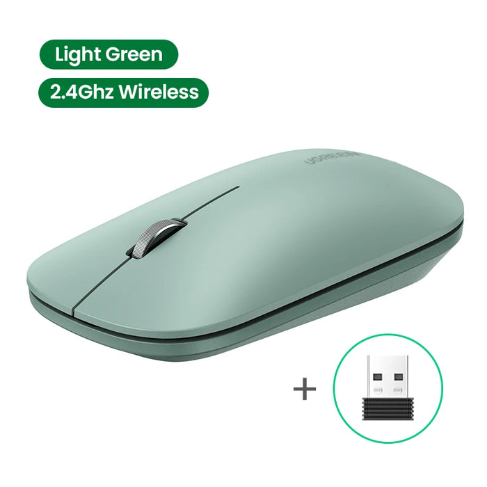 UGREEN Mouse 4000 DPI Wireless Mice 40db Silent Click For MacBook Pro M1 M2 iPad Tablet Computer Laptop PC 2.4G Wireless Mouse