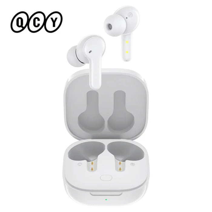 QCY T13 Wireless Headphones 7.2mm Drivers TWS Bluetooth 5.1 Earphones 40H Long Playtime Fast Charge 4 Mic ENC HD Call Earbuds