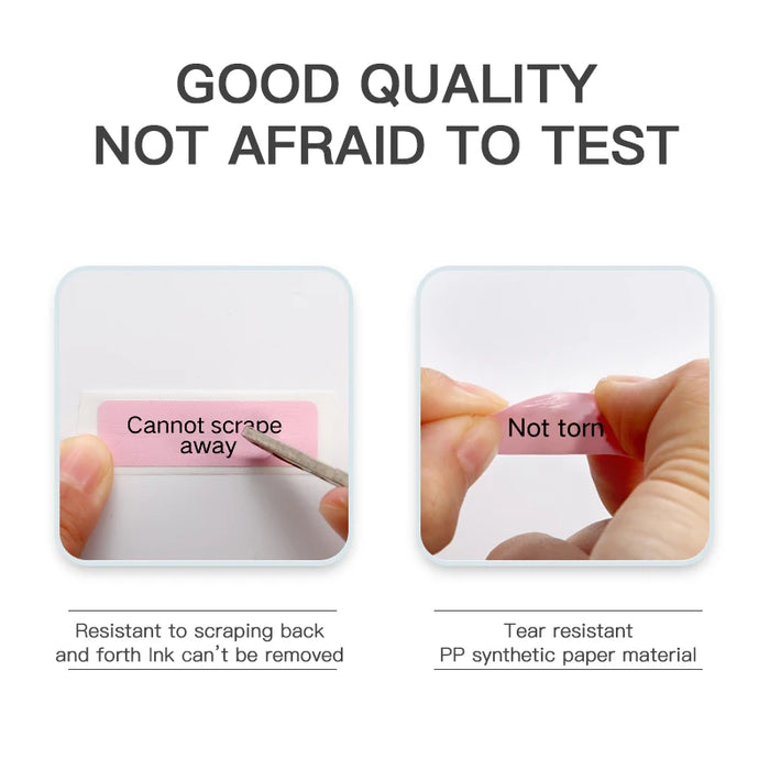 Niimbot Pocket Printer Labels Tape Printer Maker for Stickers D110 D11 D101 Labeling Self-adhesive Label Paper For Home Office