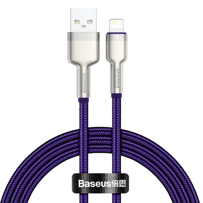 Baseus USB Cable for iPhone 14 11 12 Pro Max Xs Xr X 2.4A Fast Charging Cable for iPhone Cable 7 SE 8 Plus Charger for iPad air