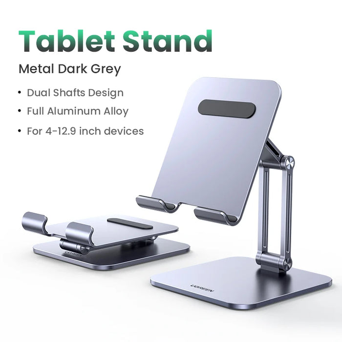 UGREEN Tablet Phone Stand Aluminum iPad Stand For iPad Pro iPhone Xiaomi Tablet Support Laptop Stand Phone Holder Tablet Stand