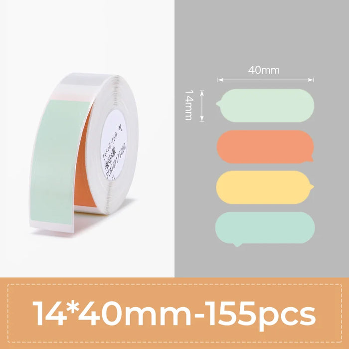 Niimbot Pocket Printer Labels Tape Printer Maker for Stickers D110 D11 D101 Labeling Self-adhesive Label Paper For Home Office