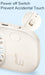 JISULIFE Mini Handheld Fan Portable Fan, Small Desk Fan with Bracket, USB Rechargeable Lash Fans,Eyelash Makeup Fan