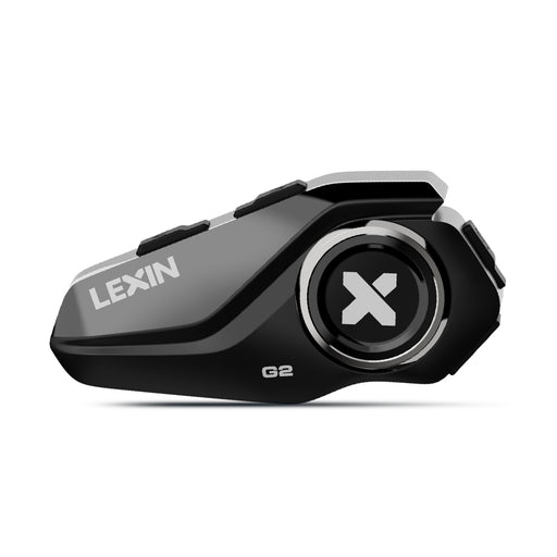 Lexin G2 Motorcycle Blutooth Intercom Helmet Bluetooth Headsets,Handsfree Communicator Up to 6 Riders Interphone with FM Radio Default Title