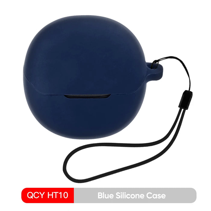 QCY HT05 Soft Sillicone Case HT10 MeloBuds Pro Wireless Earphones Storage Bag Headphones Protective Case Earbuds Cleaning Kits