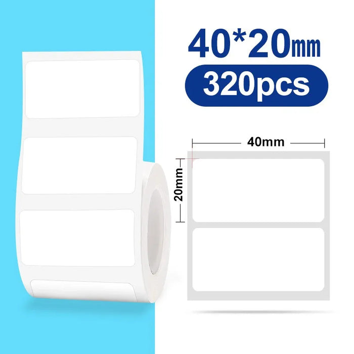 NIIMBOT Thermal Label Paper for B1/B21/B3S Printer 9 Rolls Set Scratch-resistant Sticker Waterproof Oil-Proof Label Tape