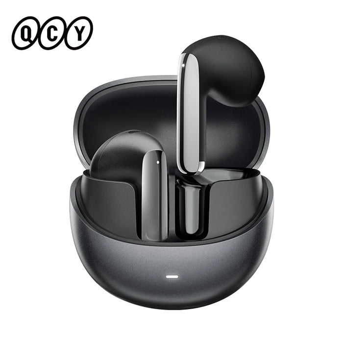 QCY HT10 AilyBuds Pro+ ANC Wireless Earphone Hi-Res Audio with LDAC Bluetooth 5.3 Earbuds 6 Mic AI HD Call Multipoint Connection