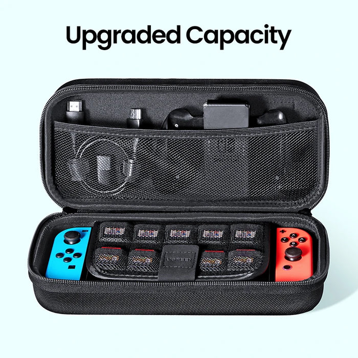 UGREEN Storage Bag for Nintendo Switch OLED Accessories 9 Card Slots Protective Carrying Storage Case Portable Travel Handbag