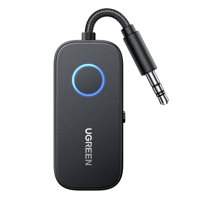 【RU】 UGREEN Bluetooth Adapter 2-in-1 Wireless Bluetooth 3.5mm Aux Audio for Flight, TV, Car, Treadmill