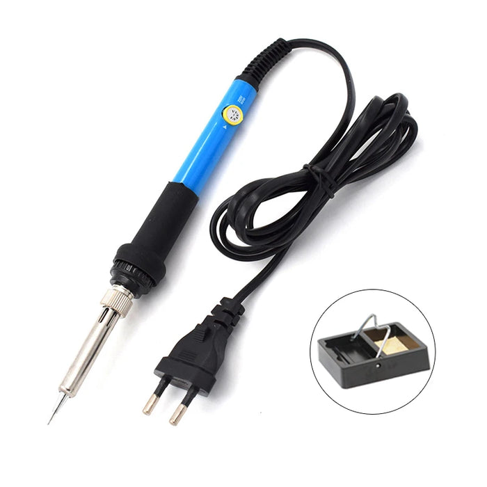 60W Electric Soldering Iron 200-450℃ Adjustable Temperature 110V/220V Rework Station Heat Pencil Tips Repair Tools by PROSTORMER Soldering Iron Set3 CHINA