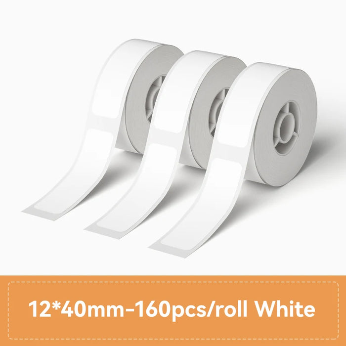 Niimbot Thermal Label Paper 3 Rolls/Set Waterproof Scratch-Resistant Tape Sticker for D110 D11 D101 H1 H1S Smart Label Printer