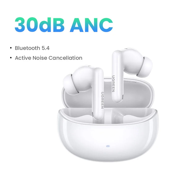 ជម្រើស UGREEN HiTune T3 Pro ANC Wireless Bluetooth Earphones TWS Headset Active Noise Cancellation, in-Ear Mics Phone Earbuds