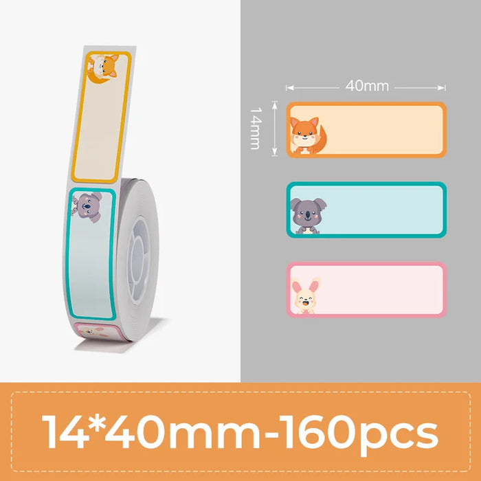 Niimbot Pocket Printer Labels Tape Printer Maker for Stickers D110 D11 D101 Labeling Self-adhesive Label Paper For Home Office