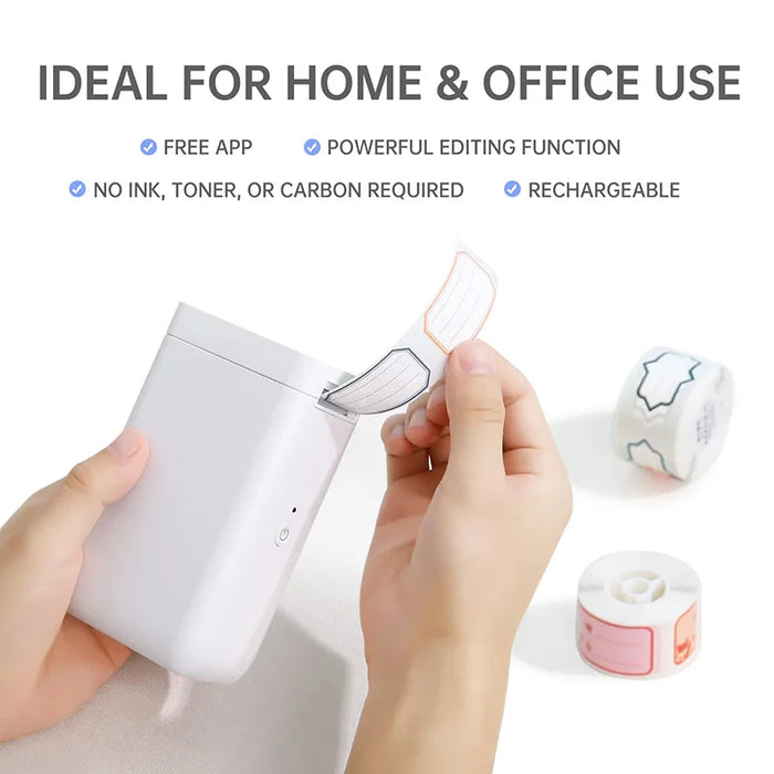 NiiMbot D101 Mini Thermal Label Printer Portable Inkless Pocket Label Maker for Home Office Study Upgraded Version of D11 D110