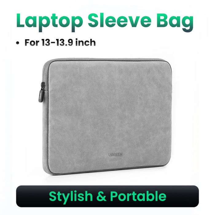 UGREEN 13.9 inch Laptop Sleeve Bag Notebook Bag for MacBook iPad Air Pro Portable 13 inch Tablet Case Briefcase Computer Handbag