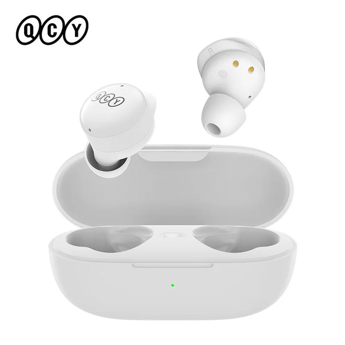 QCY T17 Bluetooth 5.3 Wireless Earphones Touch Control Earbuds Low Latency for Gaming Youth Hifi Headset ENC for Calling 26H