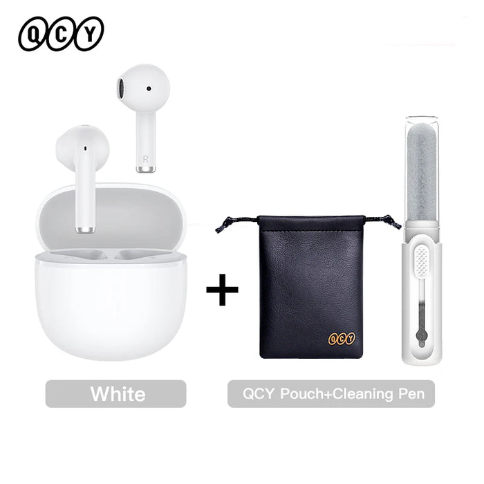 QCY Ailybuds Lite Wireless Earphones Bluetooth 5.3 TWS Earbuds Semi in-Ear Gaming Headphones Hifi Sound Headsets ENC HD Call 28H