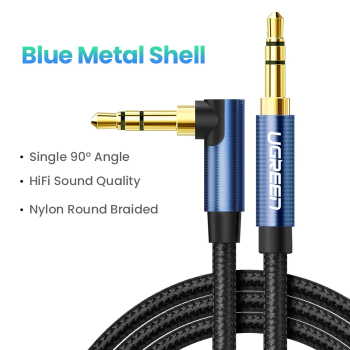 UGREEN Aux Cable Speaker Cable 3.5mm Audio Cable for Car Headphone Audio 3.5mm Jack Speaker for Samsung Xiaomi Cable Aux 3.5mm