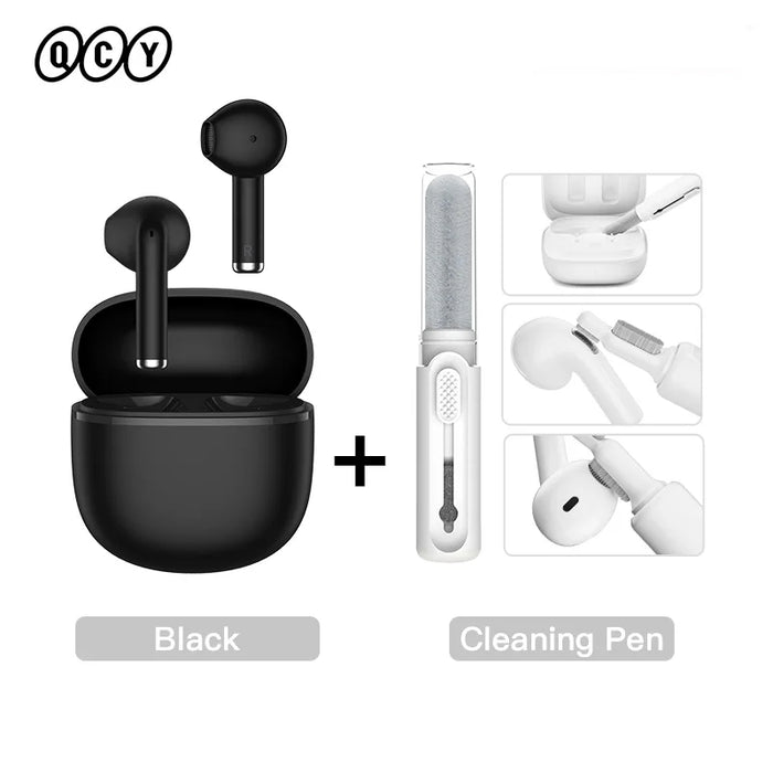 QCY Ailybuds Lite Wireless Earphones Bluetooth 5.3 TWS Earbuds Semi in-Ear Gaming Headphones Hifi Sound Headsets ENC HD Call 28H