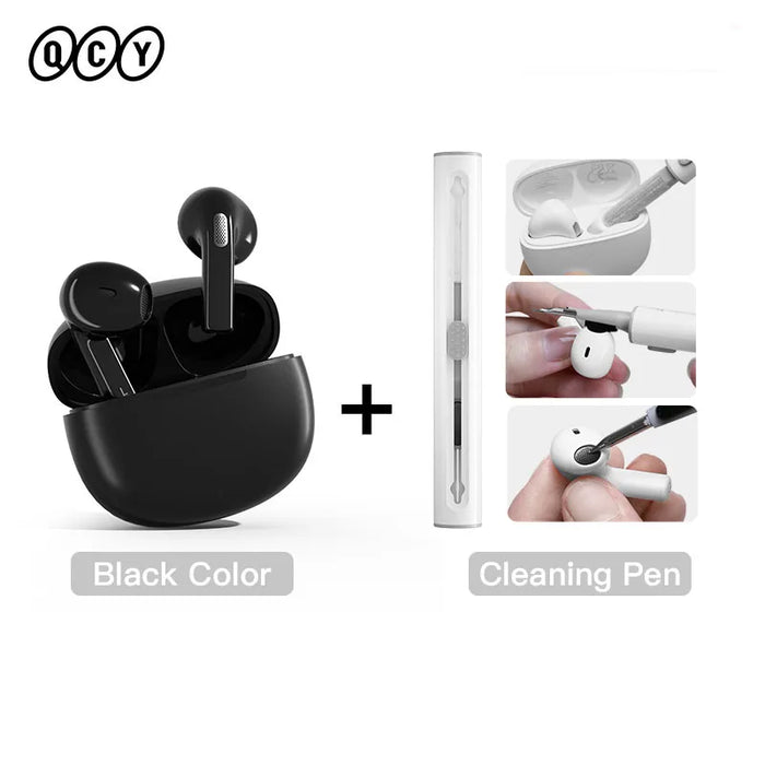 QCY T20 TWS Wireless Earphones Bluetooth 5.3 Earbuds 68ms Low Latency 13mm Driver HIFI Headphones 4 Mics+ENC HD Call Headsets