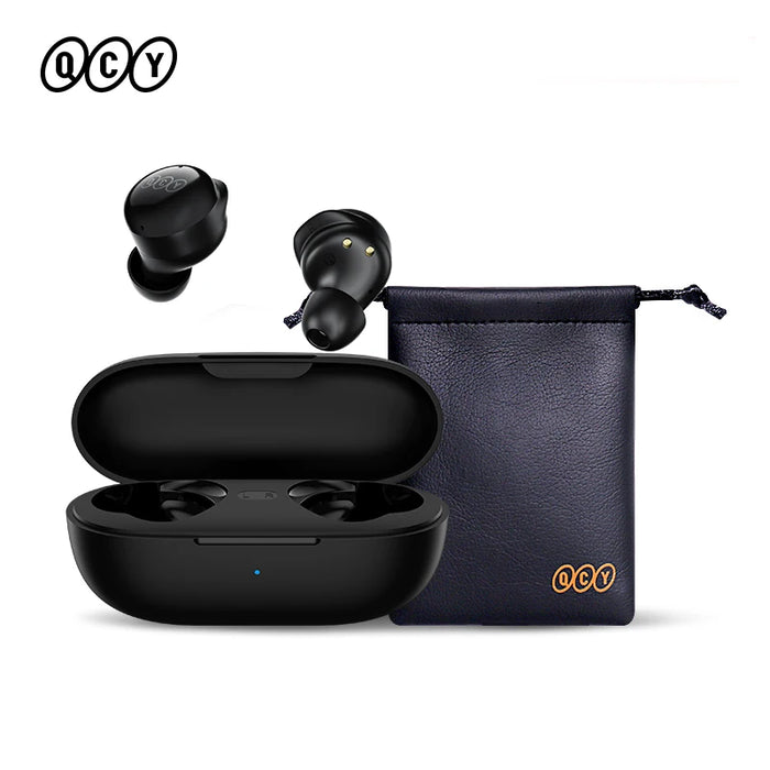 QCY T17 Truely Wireless Earphones Bluetooth 5.3 Earbuds HIFI Sound Headphone Touch Control Gamging Earbuds Long Standby 26H