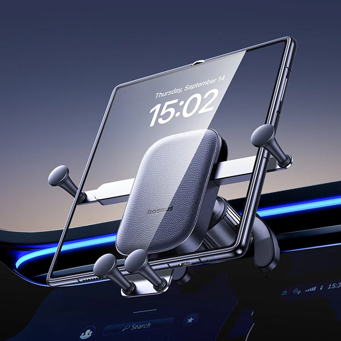 Baseus Car Tablet Phone Holder for iPad Huawei Mate Samsung Galaxy Phone Folding Screen Stand Bracket Mount Holder 6.1-8.3 Inch