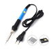 60W Electric Soldering Iron 200-450℃ Adjustable Temperature 110V/220V Rework Station Heat Pencil Tips Repair Tools by PROSTORMER Soldering Iron Set4 CHINA