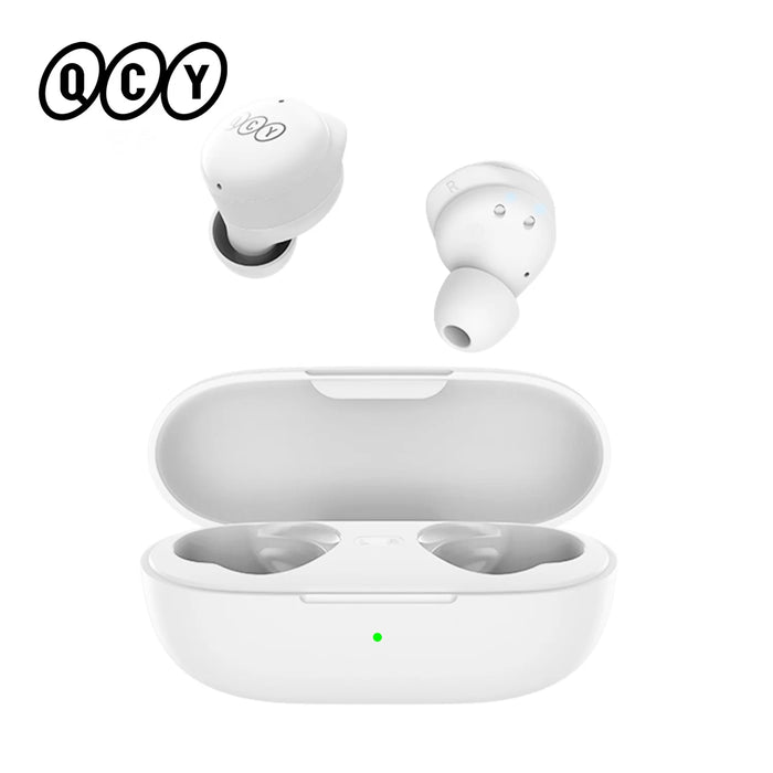 QCY T17 Bluetooth 5.3 Wireless Earphones Touch Control Earbuds Low Latency for Gaming Youth Hifi Headset ENC for Calling 26H