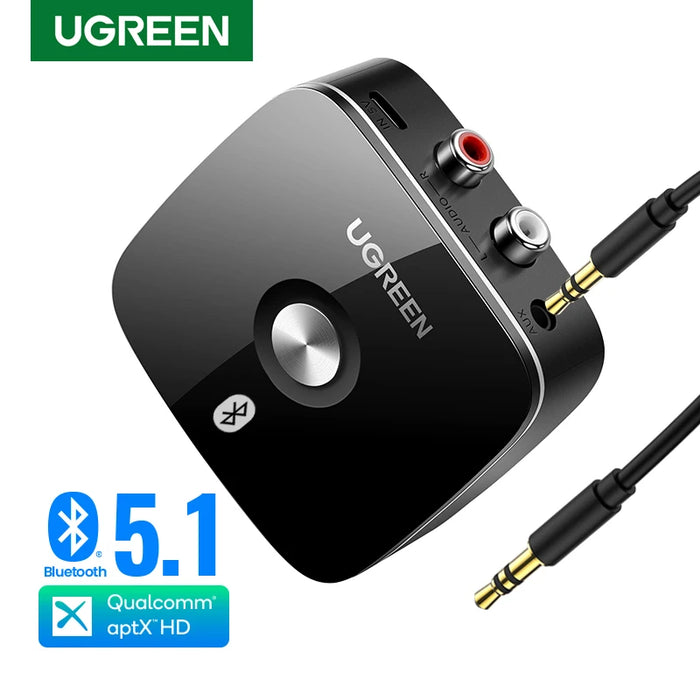 【RU special】 UGREEN RCA Bluetooth aptX HD Wireless For Speaker Earphones Adapter