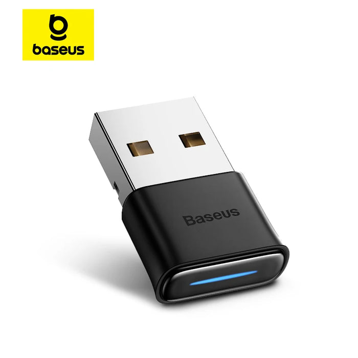 Baseus USB Bluetooth Adapter Dongle Adaptador Bluetooth 5.1 for PC Laptop Wireless Speaker Audio Receiver USB Transmitter