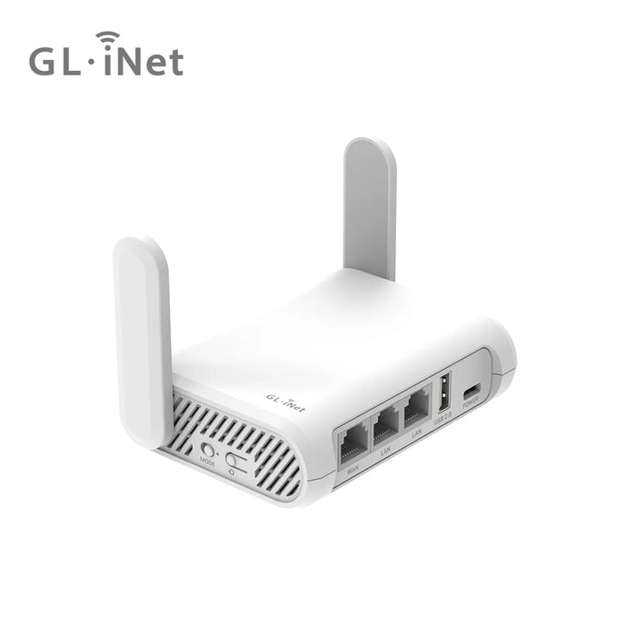 GL.iNet Opal(GL-SFT1200) Gigabit Dual-band Wireless Travel Router Support IPV6, Tor, Openwrt, Best Value Pocket-Sized Repeater