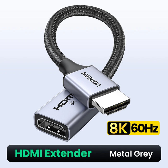 UGREEN HDMI-Compatible Extender 8K/60Hz Extension Cable For MacBook Pro 2021 PS5 Xbox Series X TV HD Cable Ultra High Speed Cord