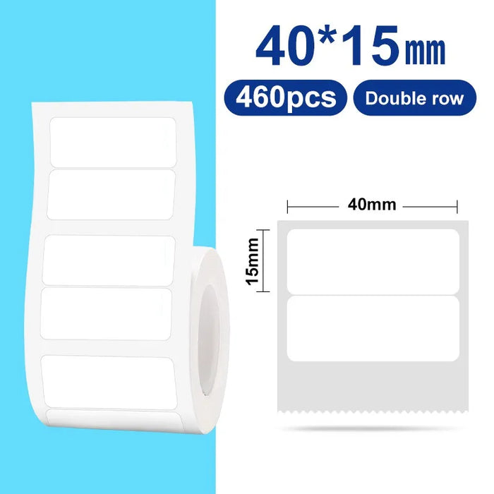 NIIMBOT Thermal Label Paper for B1/B21/B3S Printer 9 Rolls Set Scratch-resistant Sticker Waterproof Oil-Proof Label Tape