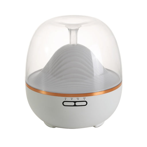 620ml Electric Aroma Diffuser Aromatherapy Essential Oil Diffuser Air Humidifier With Remote Control Automatic Safety Power Off White