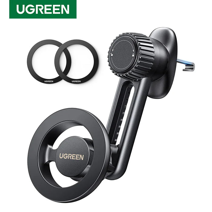 UGREEN Magnetic Car Phone Holder Magsafe Air Vent Phone Stand Unviersal For iPhone 15 14 13 Pro Max Xiaomi Samsung Strong Magnet Magnetic Car Holder CHINA