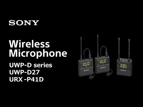 Sony | UWP-D wireless microphone series