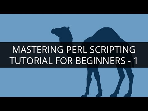 Perl Scripting Tutorial Videos