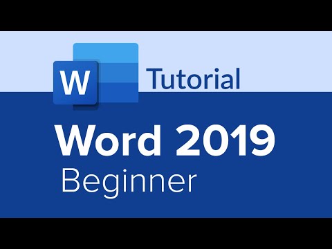 Word 2019 Full Course