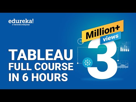 Tableau Training Videos | Tableau Tutorial Videos | Data Visualisation using Tableau | Edureka