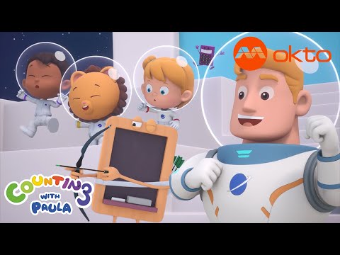 Counting with Paula 💯 | Preschool Animation | Mediacorp okto