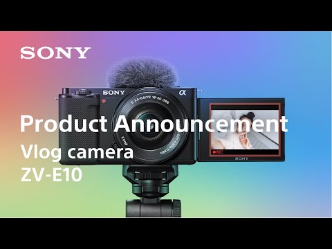 Sony | Vlog camera ZV-E10