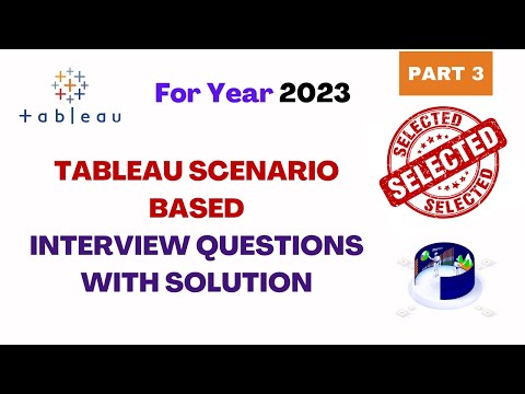 Tableau Interview Videos
